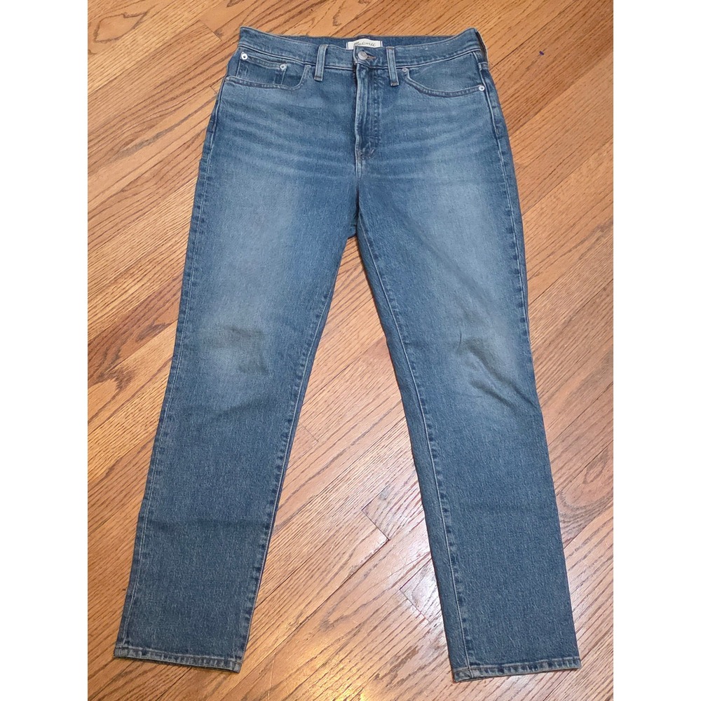 Madewell The Perfect Vintage Jean Medium Wash High Rise Straight Leg Denim 29